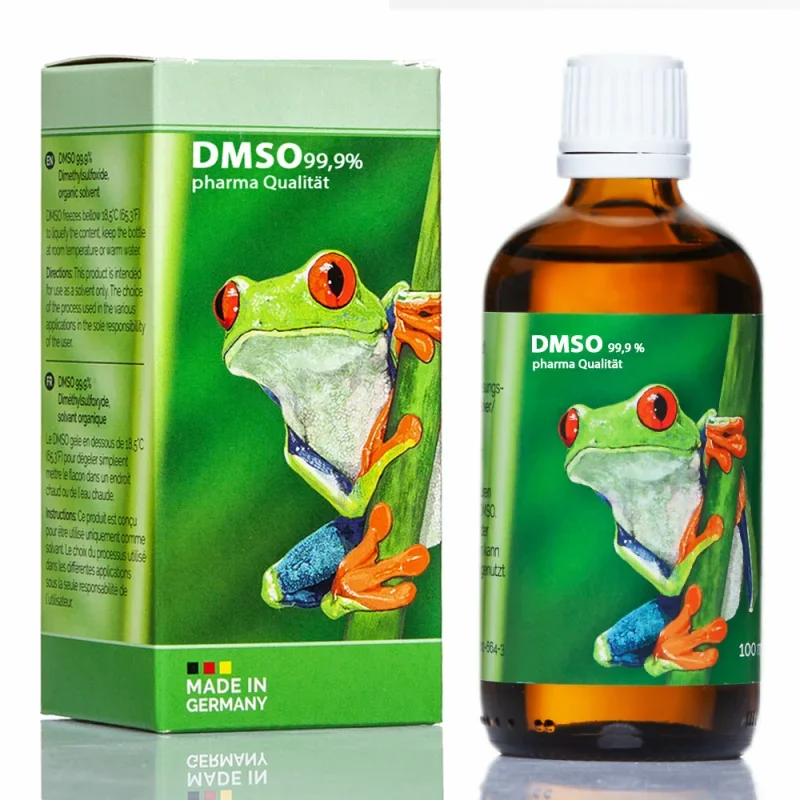 DMSO Dimethylsulfoxid 100 ml, 99,9% Reinheit