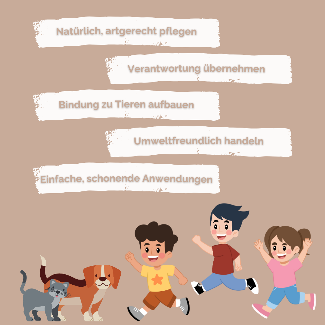 Kinder und die EM-Tierhaltung