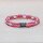 EM Keramik-Halsband - pink apfelsine klein bis 35 cm