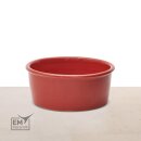 EM Keramik Hundenapf ca. 18 cm Durchmesser rot *B-Ware