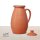 EM Keramik Krug mit Deckel 1,8-2 Liter orange matt*2.Wahl B-Ware