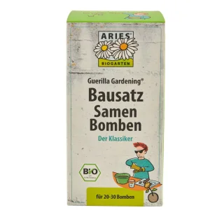 Bio-Samenbomben Bausatz Bio Qualität