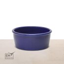 EM Keramik Hundenapf ca. 22  cm Durchmesser Blau *B-Ware